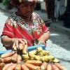Banana seller, Chichicastenango