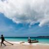 Beach workers, Gili Trawangan