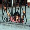 Behind school bars, Panajachel