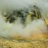 Digging sulphur, Kawah Ijen