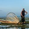 Inle lake fisherman