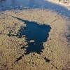 Flight over Okavango delta