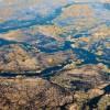 Flight over Okavango delta