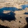 Flight over Okavango delta