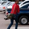 Palapye girl looking back