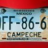Registration plate