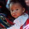 Scared girl, Chichicastenango