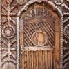 Wooden portal